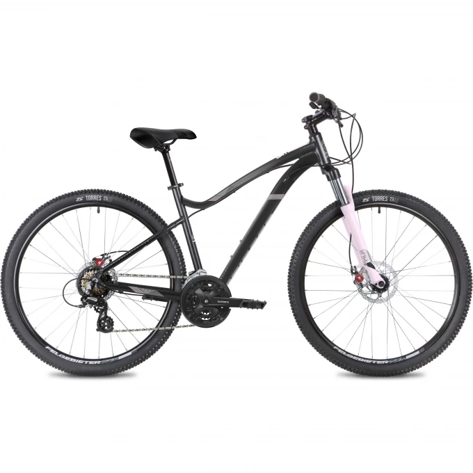Горный велосипед STINGER VEGA STD 27" черный с рамой 15" 27AHD.VEGASTD.15BK1 Горный велосипед STINGER VEGA STD 27" черный с рамой 15" 27AHD.VEGASTD.15BK1