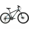 Подростковый велосипед STINGER CAIMAN D MS черный с рамой 12" 24SHD.CAIMAND.12BK10